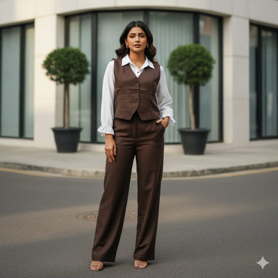 👗 Western Trendy Girls Cord Set 👗