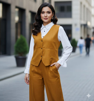 👗 Western Trendy Girls Cord Set 👗